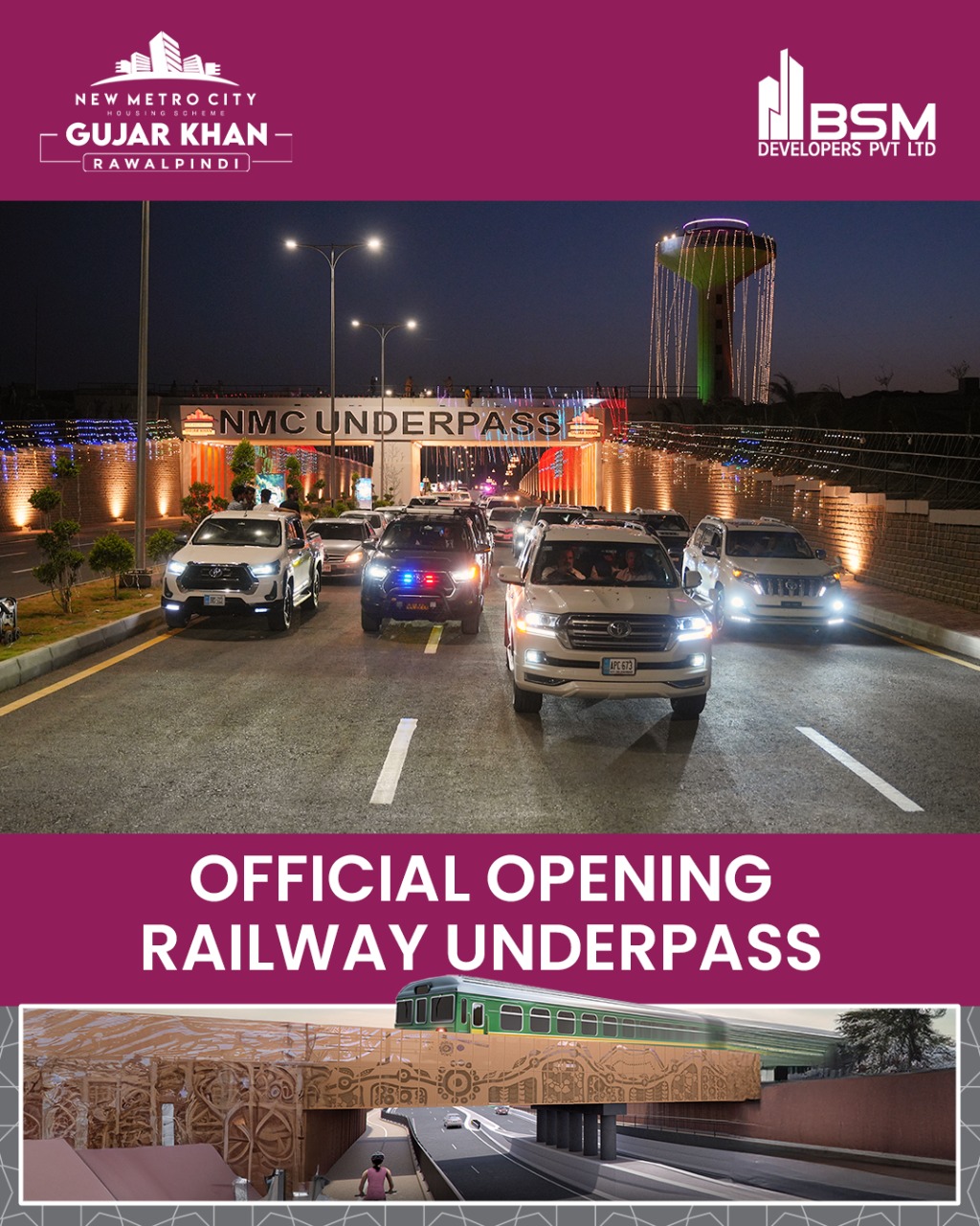 iamge 1: Railway Underpass Event