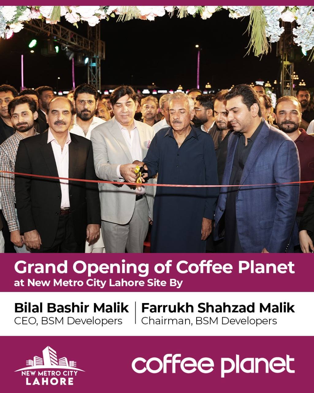 iamge 8: 𝐈𝐧𝐚𝐮𝐠𝐮𝐫𝐚𝐭𝐢𝐨𝐧 𝐨𝐟 𝐂𝐨𝐟𝐟𝐞𝐞 𝐏𝐥𝐚𝐧𝐞𝐭 𝐚𝐭 𝐃𝐞𝐚𝐥𝐞𝐫𝐬’ 𝐄𝐧𝐜𝐥𝐚𝐯𝐞, 𝐍𝐞𝐰 𝐌𝐞𝐭𝐫𝐨 𝐂𝐢𝐭𝐲 𝐋𝐚𝐡𝐨𝐫𝐞