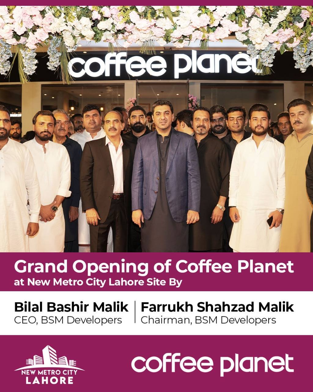 iamge 14: 𝐈𝐧𝐚𝐮𝐠𝐮𝐫𝐚𝐭𝐢𝐨𝐧 𝐨𝐟 𝐂𝐨𝐟𝐟𝐞𝐞 𝐏𝐥𝐚𝐧𝐞𝐭 𝐚𝐭 𝐃𝐞𝐚𝐥𝐞𝐫𝐬’ 𝐄𝐧𝐜𝐥𝐚𝐯𝐞, 𝐍𝐞𝐰 𝐌𝐞𝐭𝐫𝐨 𝐂𝐢𝐭𝐲 𝐋𝐚𝐡𝐨𝐫𝐞