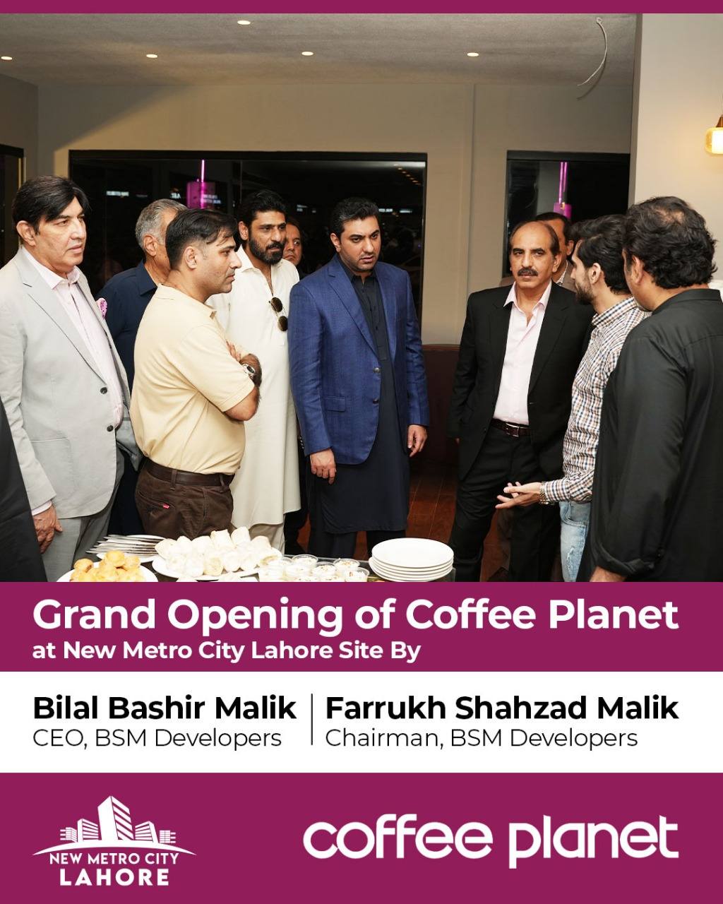 iamge 1: 𝐈𝐧𝐚𝐮𝐠𝐮𝐫𝐚𝐭𝐢𝐨𝐧 𝐨𝐟 𝐂𝐨𝐟𝐟𝐞𝐞 𝐏𝐥𝐚𝐧𝐞𝐭 𝐚𝐭 𝐃𝐞𝐚𝐥𝐞𝐫𝐬’ 𝐄𝐧𝐜𝐥𝐚𝐯𝐞, 𝐍𝐞𝐰 𝐌𝐞𝐭𝐫𝐨 𝐂𝐢𝐭𝐲 𝐋𝐚𝐡𝐨𝐫𝐞